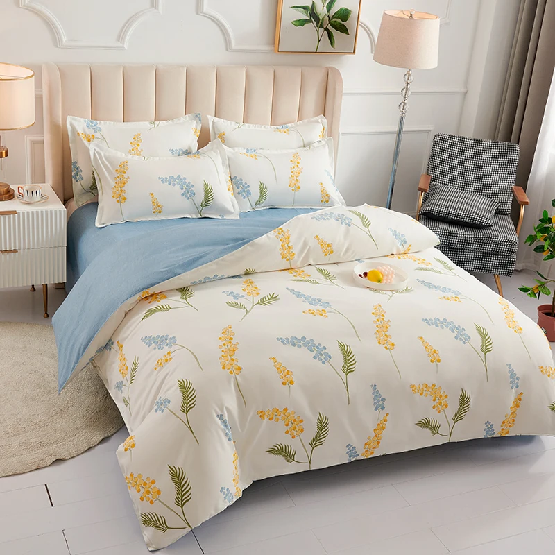 Выкройка с принтом для кумы размера Queen двуспальная кровать мультяшный мусс (без