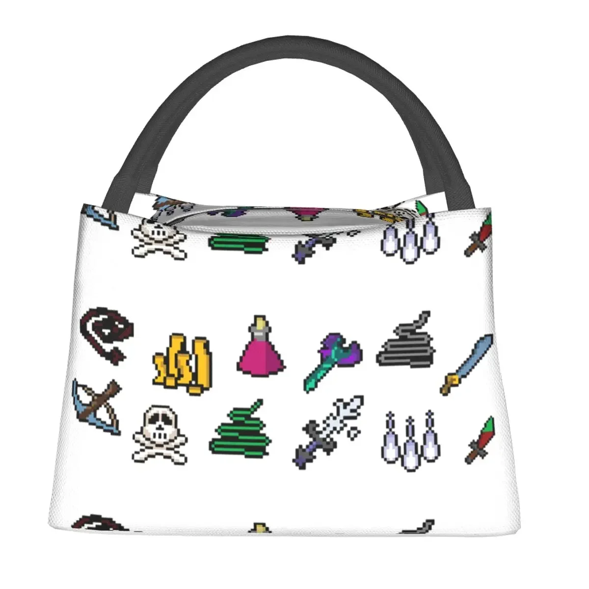 Старый Школьный игрок Runescape пакет для обедов сумки обеда изолированная коробка