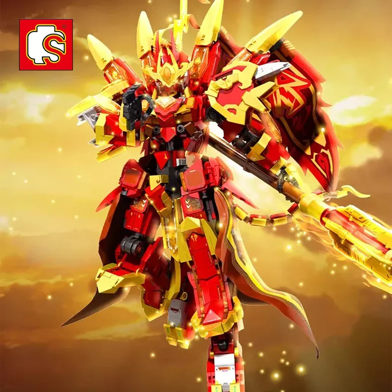 Строительные блоки SEMBO головоломка для мальчиков Путешествие на Запад Меха