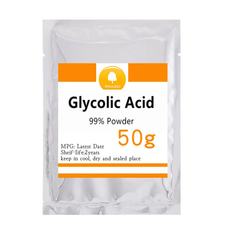 

Pure 99% Glycolic Acid Powder Moisturizing Rejuvenation Deep Cleansing Shrinking Pore Removal Acne DIY Skin Care Raw Material