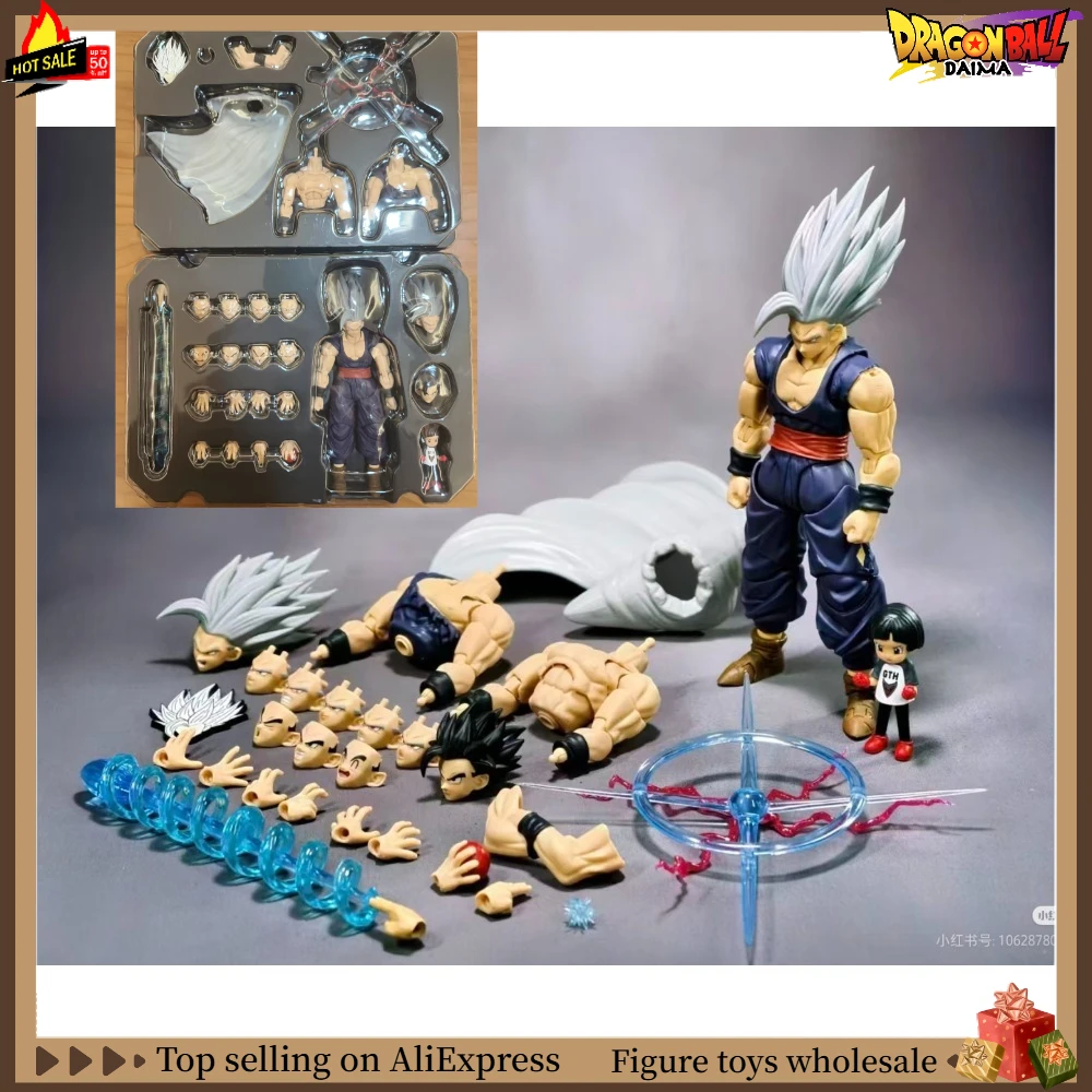 Фото Фигурка Сон Гохана LS Good Luck Studio Dragon Ball LS003 Die Hard Super Hero Beast 1/12 №1