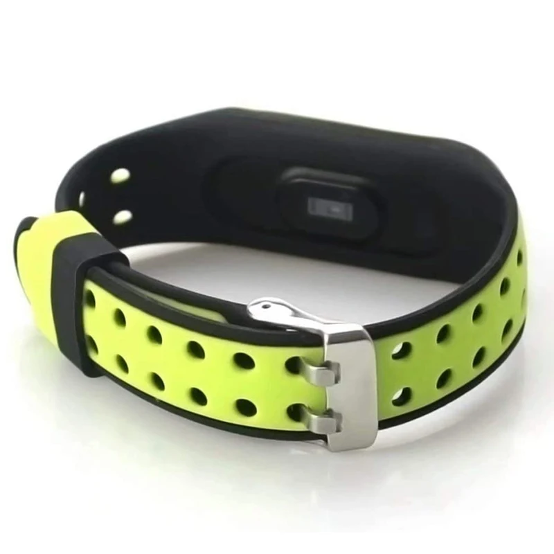 Для Mi Band 34567 двухцветный силиконовый ремешок, сменный смарт-браслет Xiaomi Mi Band 4 5 6 7, браслет (art.: 3920c91bb47fe) - 3920c91bb47fe