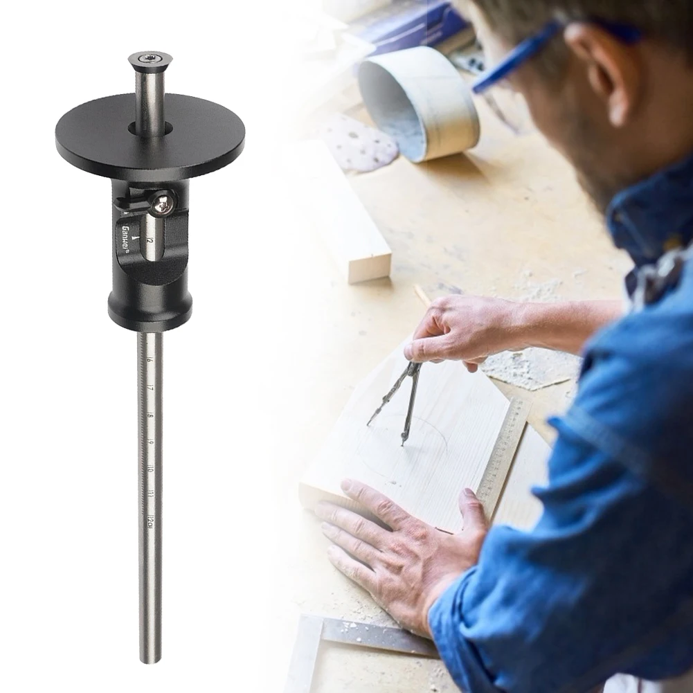 

0-120mm Parallel Marking Gauge Carpenter Parallel Line Marker Scriber with Scale