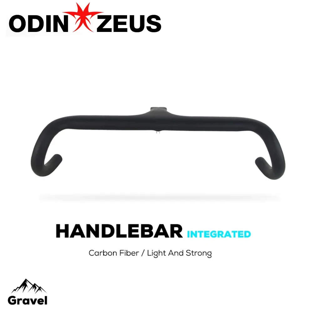 Полностью из углеродного волокна на руль для всех дорог Встроенная проводка