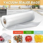 Новые кухонные пакеты для вакуумного упаковщика, многоразовые рулоны, пакеты для сохранения свежести продуктов, пакеты для вакуумной упаковки, кухонные аксессуары