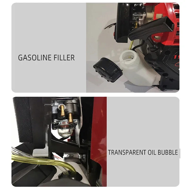 Portable Small Multifunctional Hand Push Lawn Mower 4-Stroke Powered Land Reclamation And Soil Loosening Farming