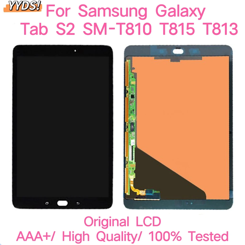 

9.7" Original For Samsung Galaxy Tab S2 T810 T815 T813 T819 T817 SM-T810 LCD Display Touch Screen Assembly Panel Replacement