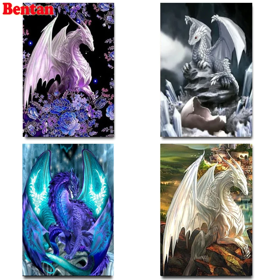 

New Collection 2022 Diamond Painting Fantasy Dragon Full Diamond Mosaic DIY Embroidery Diamond Art Cross Stitch Kit Wall Decor