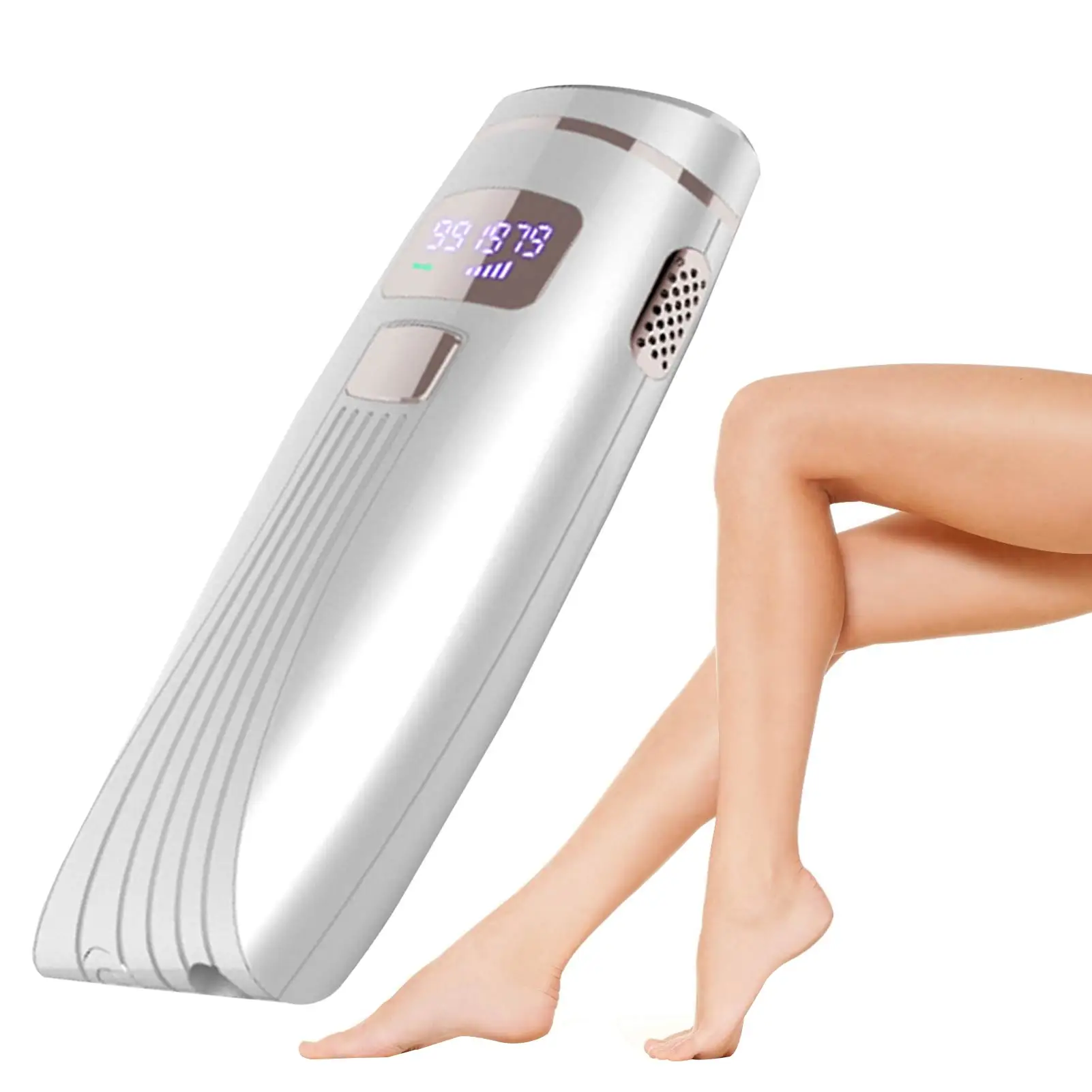 

Body Bikini IPL 990000 Flash Pulse Depilator 5 Gears Adjustable Lasers Epilator Painless for Women Hair Removal Home Use Devices