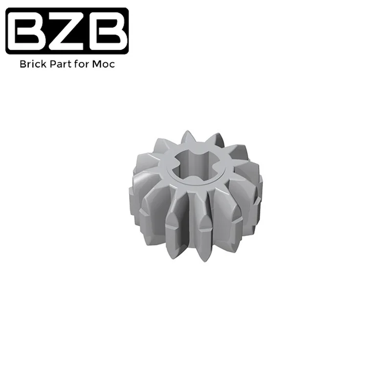 BZB 10 шт. MOC 32270 высокотехнологичная Шестерня 12 зубьев двойная скошенная