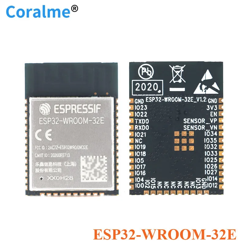 

ESP32-WROOM-32E 4MB 8MB 16MB Dual Core WiFi Wireless Bluetooth-compatible MCU Module IOT ESP32 WROOM 32E Wireless Module