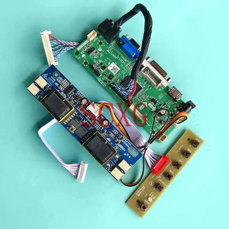 

LCD Display Matrix Driver Controller Board Fit LM220WE1 LM220WE3 VGA DVI HDMI-Compatible 1680*1050 22" 4CCFL DIY Kit 30 Pin LVDS