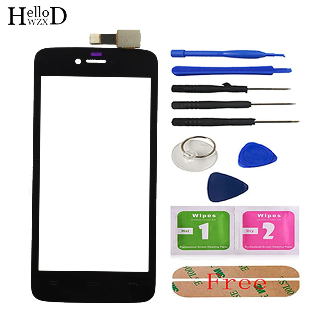 

4.5'' Phone Touch Screen Digitizer For Explay Air Sensor Touchpad Touch Panel Front Glass Touchscreen Parts Tools 3M Glue