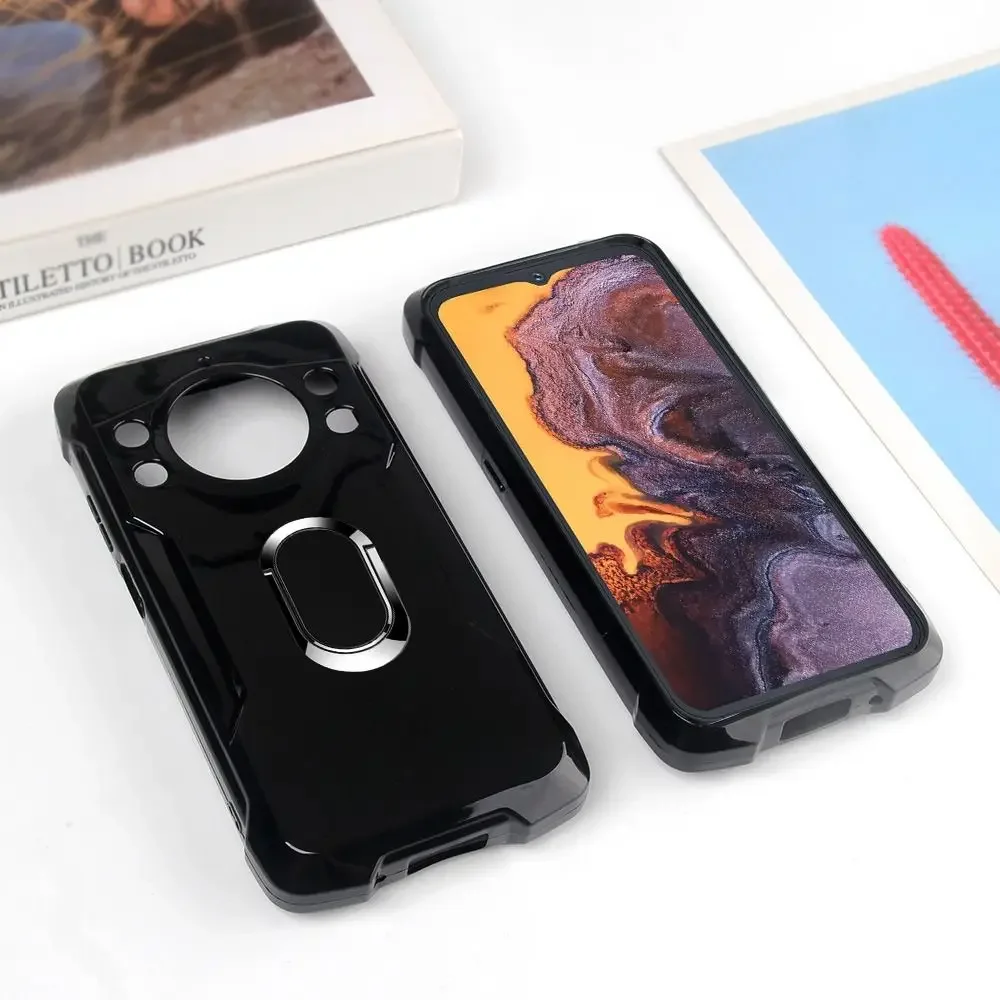 Чехол для Cubot Kingkong Power 3 2 с магнитным держателем матовый силиконовый мягкий чехол