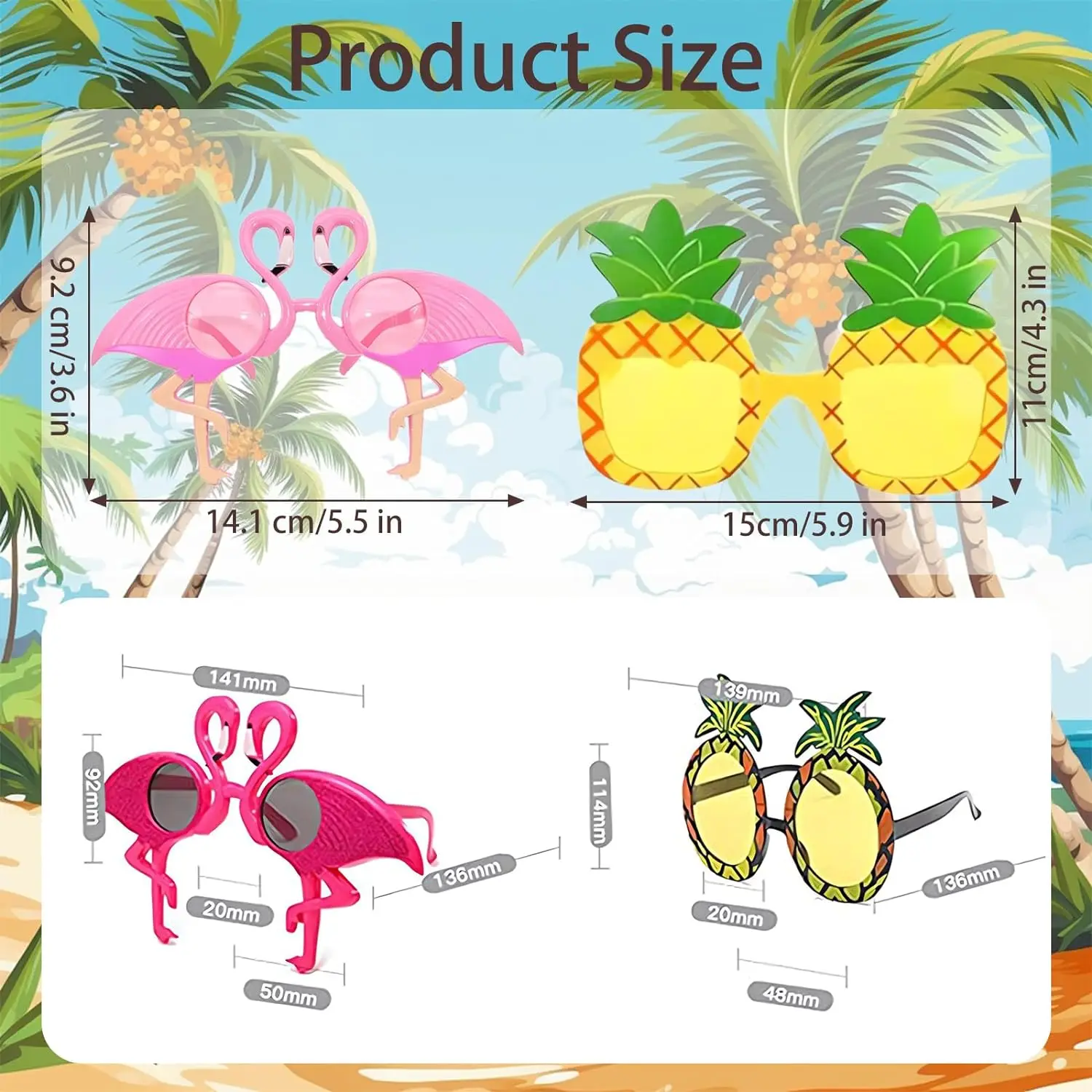 4 пары забавных очков реквизит искусственные очки украшение для платья костюма