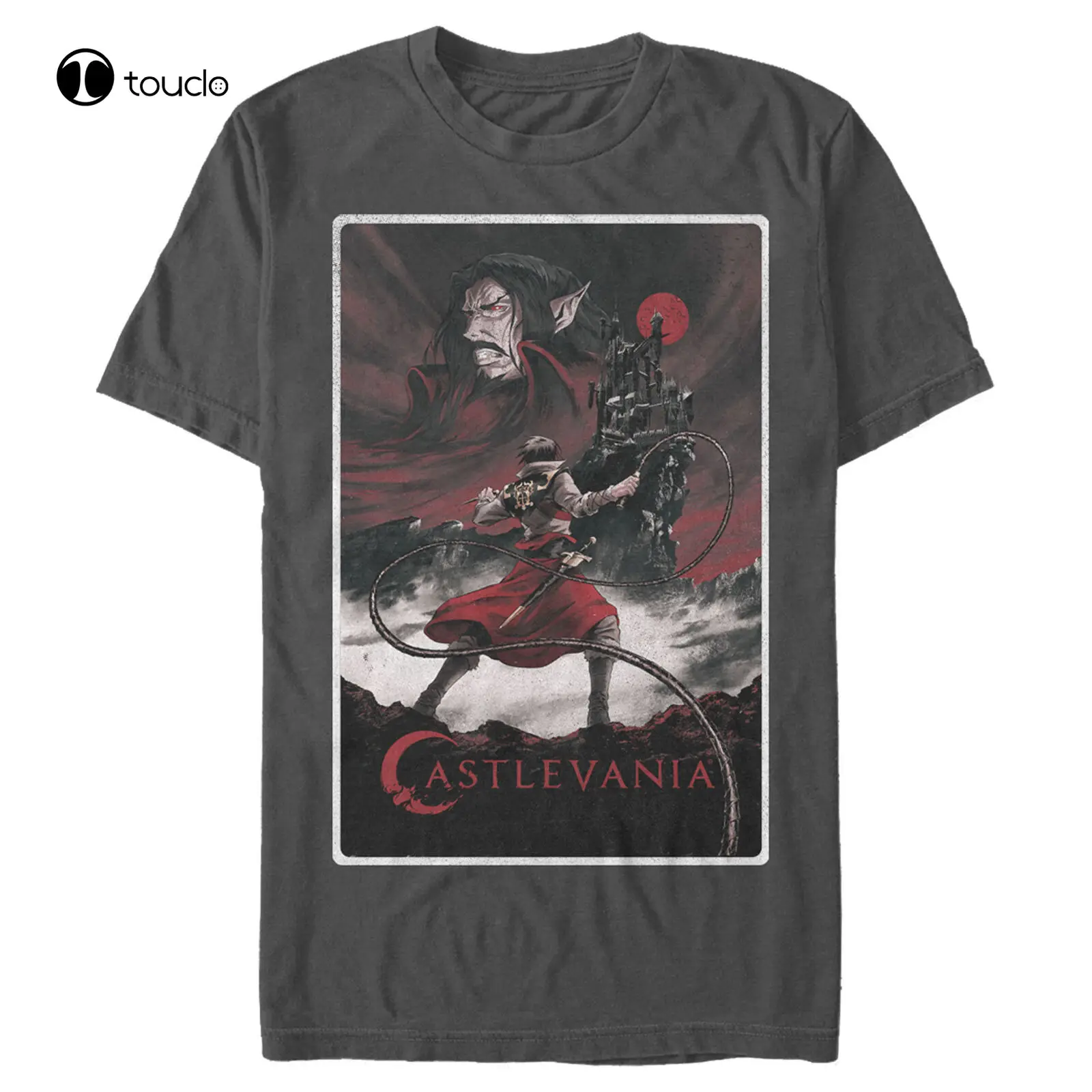 

Castlevania Men'S Classic Poster T-Shirt Tee Shirt Custom Aldult Teen Unisex Digital Printing Tee Shirt Fashion Funny New Xs-5Xl