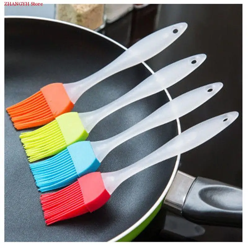 

Silicone Baking Bakeware Bread Cook Brushes Pastry Oil BBQ Basting Brush Tool Color Random