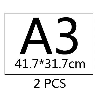 

ПВХ папка для файлов A4 A5 A6 B5 B4 A3, 5 шт., синяя
