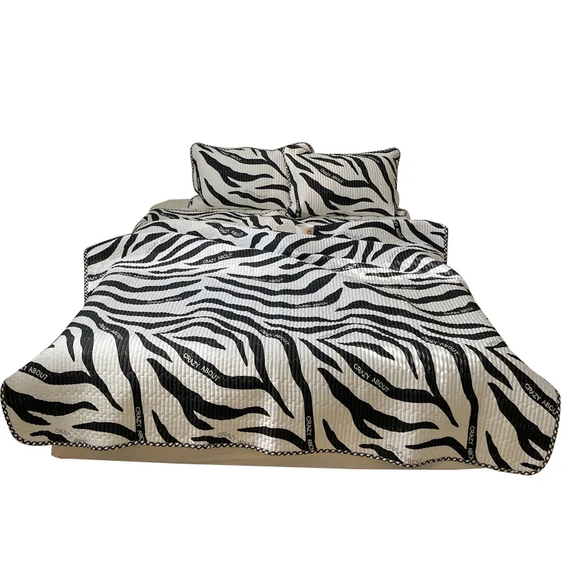 Double-sided Cotton Bed Cover Single Piece Four Seasons Universal Quilted Non-Slip Kang Tatami High end Shee...