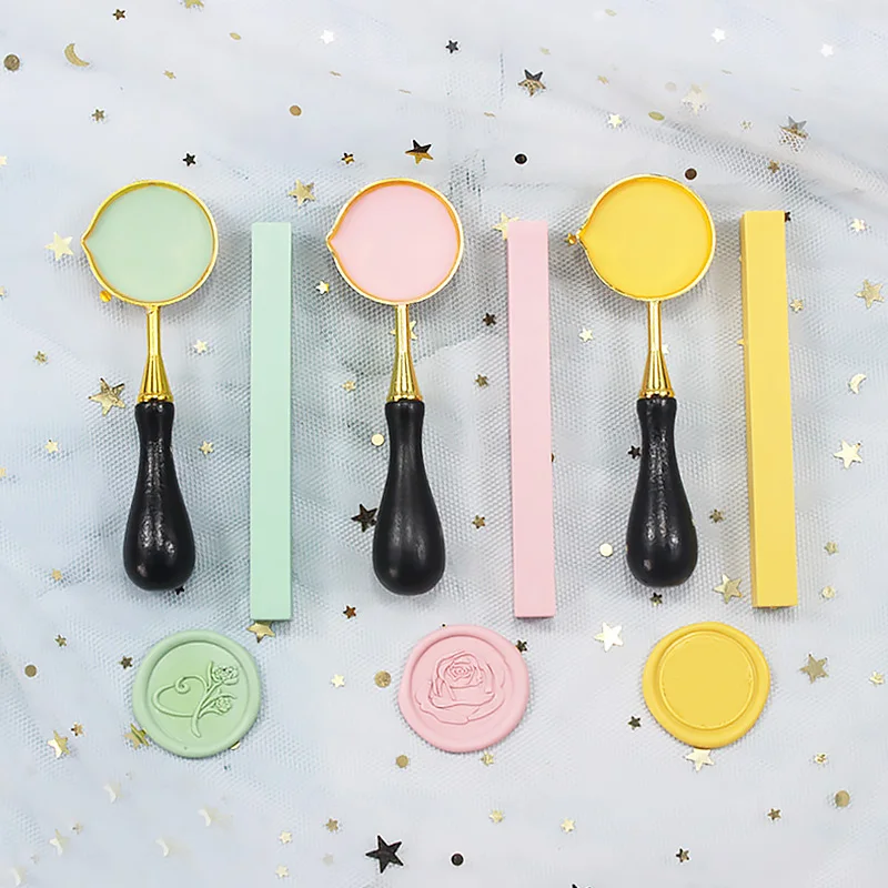 

1PC Colorful Sealing Wax Stick Antique Retro Wedding Envelope Invitation Seal Strips Candle Beeswax Postage Letter Stamp