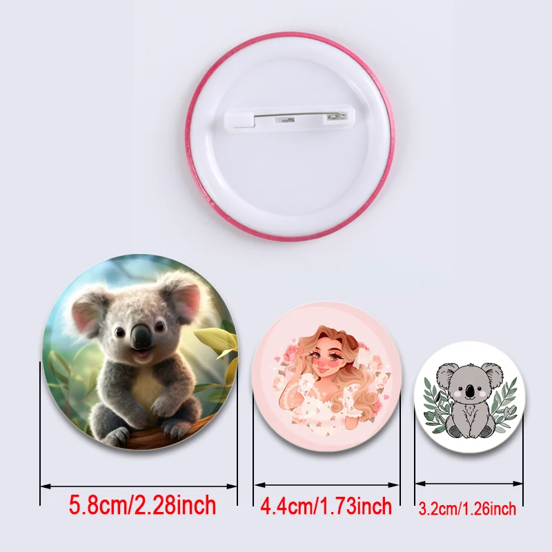 Брошь ручной работы в виде Солнца и Луны