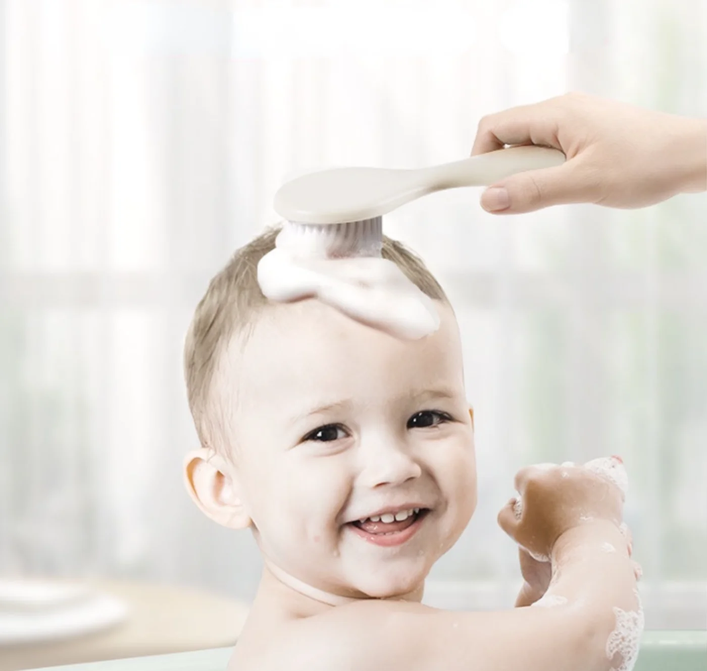 

BBET Baby Comb Special De-dandruff Newborn Brush Lanugo Head Massage Soft-bristled Brush Set Infant Clean Tools Baby Care