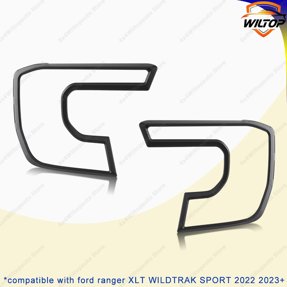 

Передние фары из АБС-пластика, крышка фары, объемная отделка для Ford Ranger WILDTRAK 2023 2024, комплекты кузова автомобиля SPORT XLT