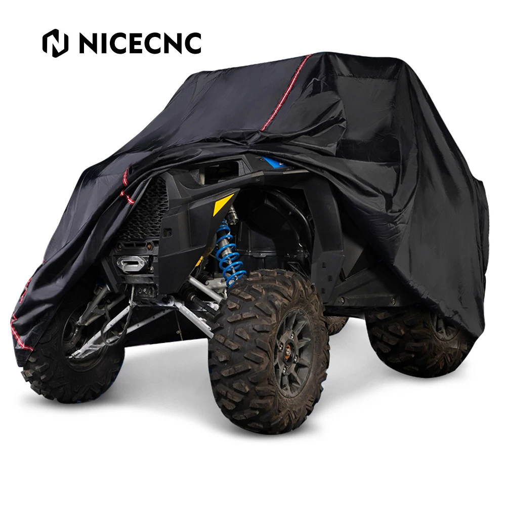 NICECNC For Polaris RZR XP 1000 RZR 900 RZR S 900 RZR XP 900 RANGER 500 570 800 Vehicle Storage Cover & Storage Bag UTV Black