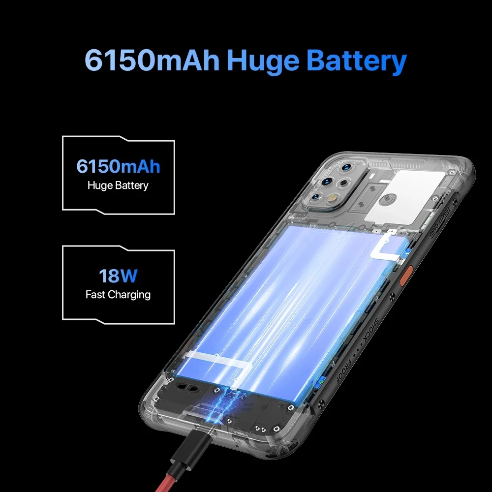 Смартфон UMIDIGI BISON 2 Pro защищенный Android Helio P90 6 5 дюйма 48 МП 6150 мА · ч 12 - купить по