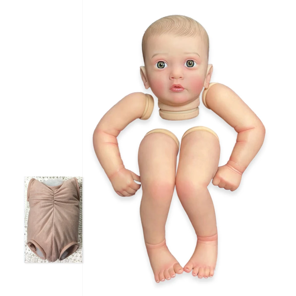 S Very Lifelike Baby With Cloth Body And Many Details Veins