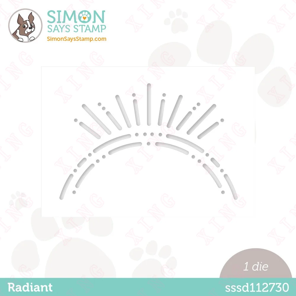 

New Arrival Radiant Metal Cutting Dies Diy Scrapbooking Paper Craft Handmade Album Card Template 2023 Decoration Embossing Molds