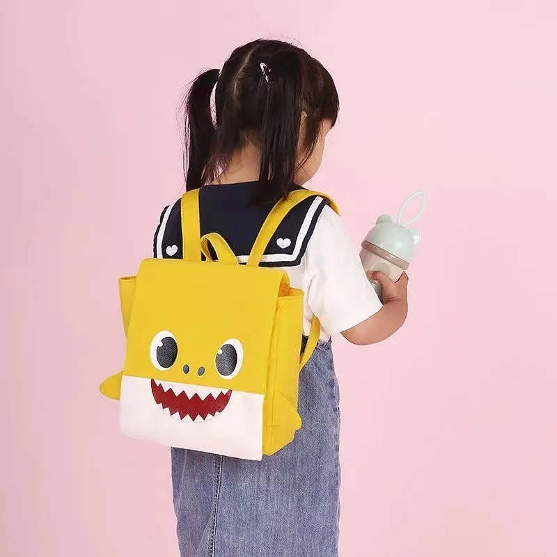 

Cartoon Shark Children School Bags Kids Backpack Kindergarten Boys and Girls Portable Schoolbags Book Bag Gift for Children