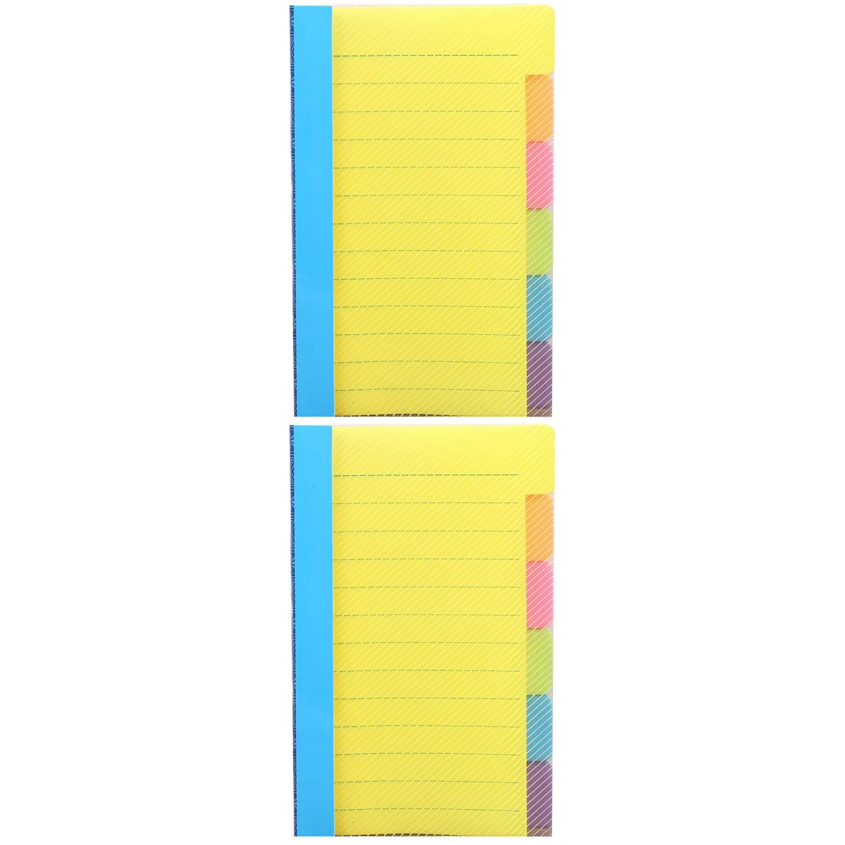 

2 Count Notebook Notes Lined Pad Home Paper Pads Memo To Do List Planner