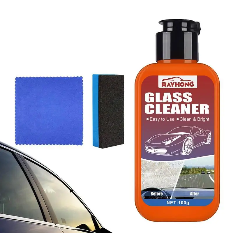 

Professional Glass Cleaner Car Window Cleaning Kit Auto Interior Exterior Glass Cleaner Polish And Restore Glass Steak Free