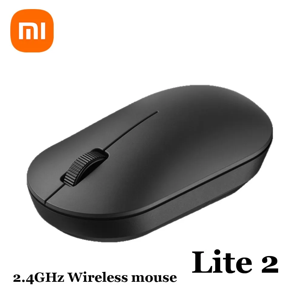 

Xiaomi Wireless Mouse Lite 2 2.4GHz 1000DPI Ergonomic Optical Portable Computer Mouse Easy to carry gaming Mouses Recommend