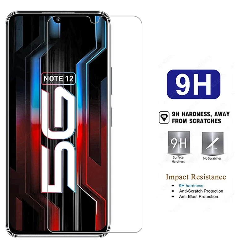 Чехол из закаленного стекла для телефона infinix note 12 pro 4g 5g задняя крышка на infinity note12