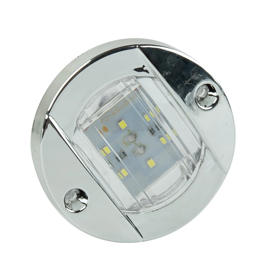 

Stern Light Marker Light Marine Boat Round Waterproof White 147LM 1PCS ABS Accessories Courtesy Light DC12V LED