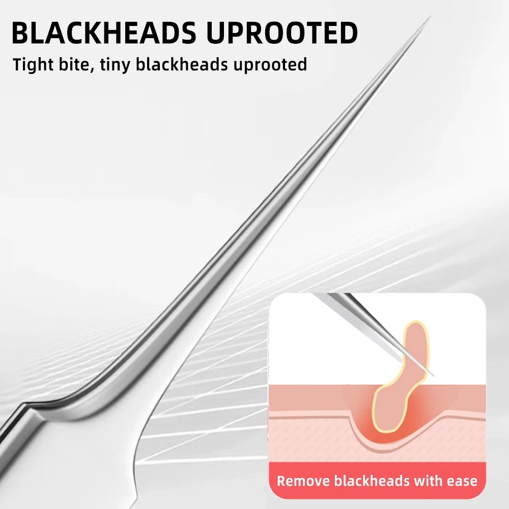 Немецкий Сверхтонкий Пинцет № 5 для чёрных точек клипса специальный инструмент