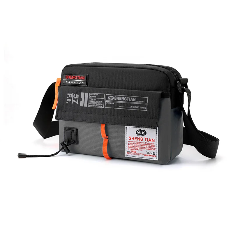 Сумка на плечо для мужчин модный спортивный легкий удобный рюкзак через из ткани