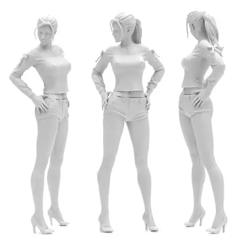 

1/24 Resin Model Figure GK， Unassembled and unpainted kit