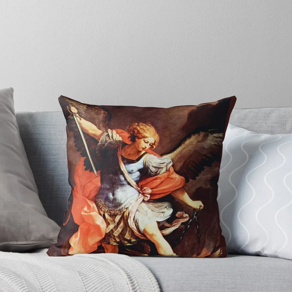 St Michael the Archangel 02 San Miguel Arcangel декоративная наволочка для подушки