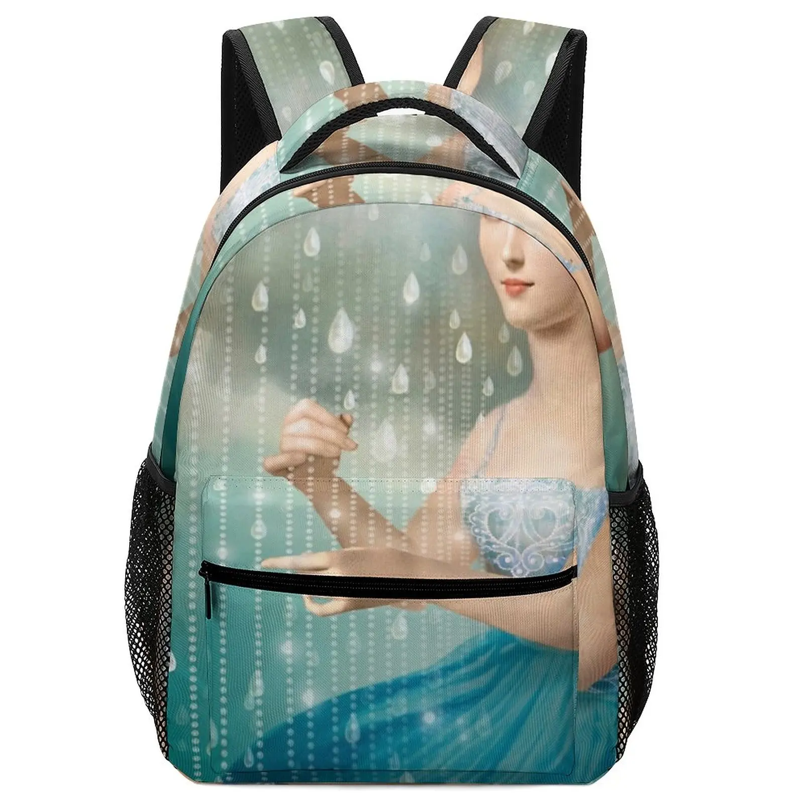 Cute Art Melody of Rain Kids Girls Children School Bags Men Bag Backpacks For Children