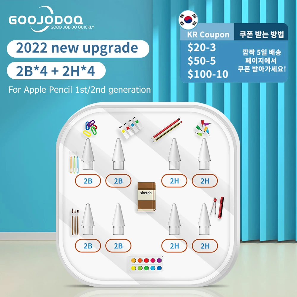 Наконечник для карандаша Apple наконечник 1-го 2-го поколения мягкий и жесткий iPad