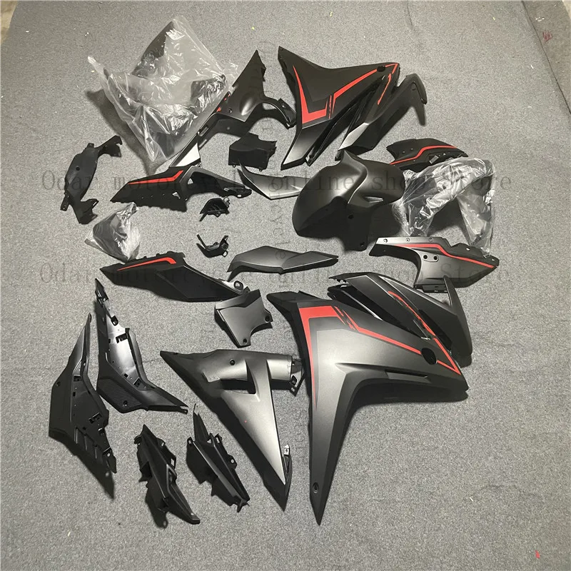 

for HONDA CBR500R 2016 2017 2018 black Red Motorcycle ABS injection Fairing Bodywork Kit Set CBR 500 R 500R 16 17 18 CBR500