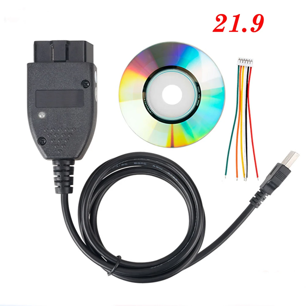 VAG COM 21 9 VAGCOM 21.3.0 hex Can USB интерфейс для VW AUDI Skoda Seat 20.4.2 Чешский английский ATMEGA162 + 16V8