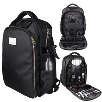 travel portable backpack bag for barbers hairdressing backpack for clippers and supplies barbers organizer