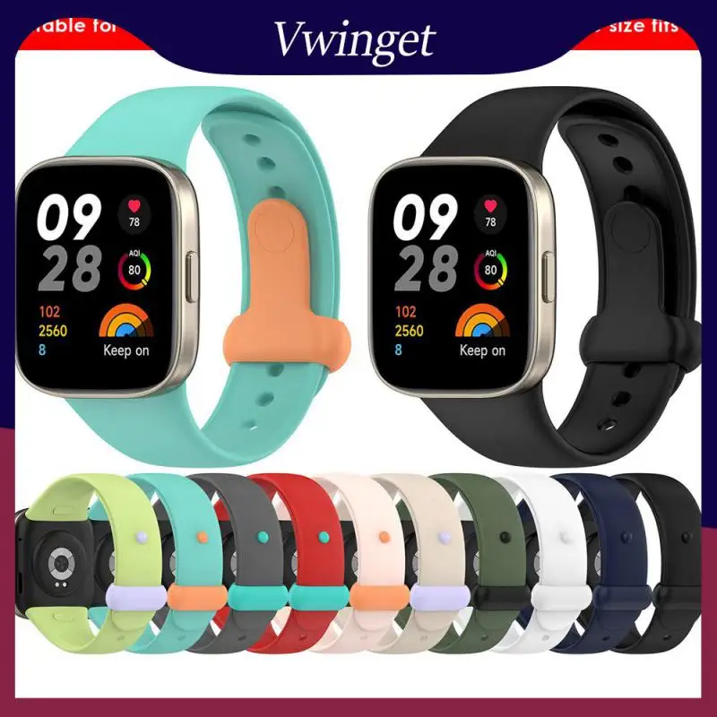 

Watchband Easy To Install Easy To Use Weight 0.014kg Rubber Strap Lightweight And Breathable Silicone Material Spire Lamella