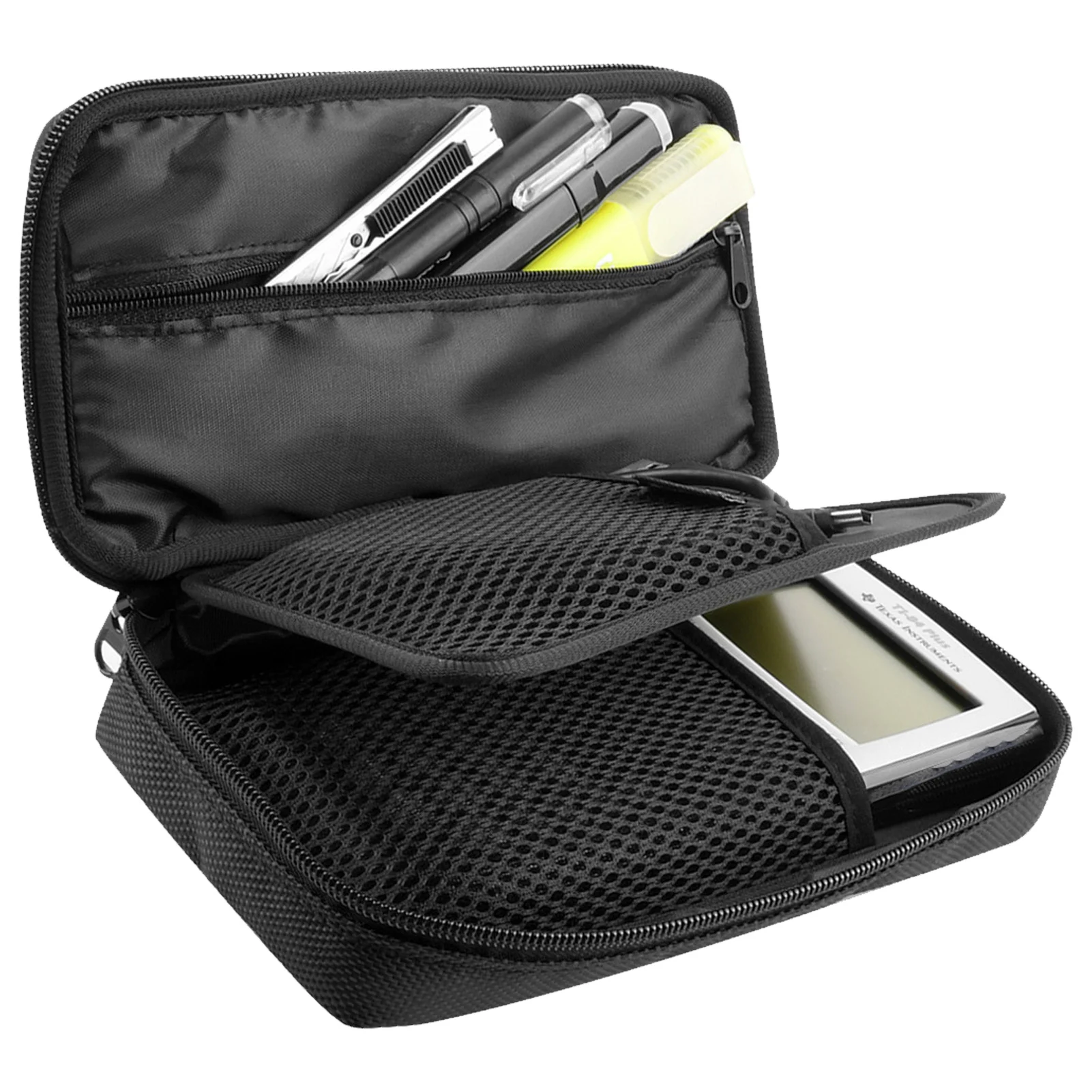 

Вместительный чехол для карандашей, большой пенал, сумка для ручек, органайзер для канцелярских принадлежностей, с несколькими отделениями...