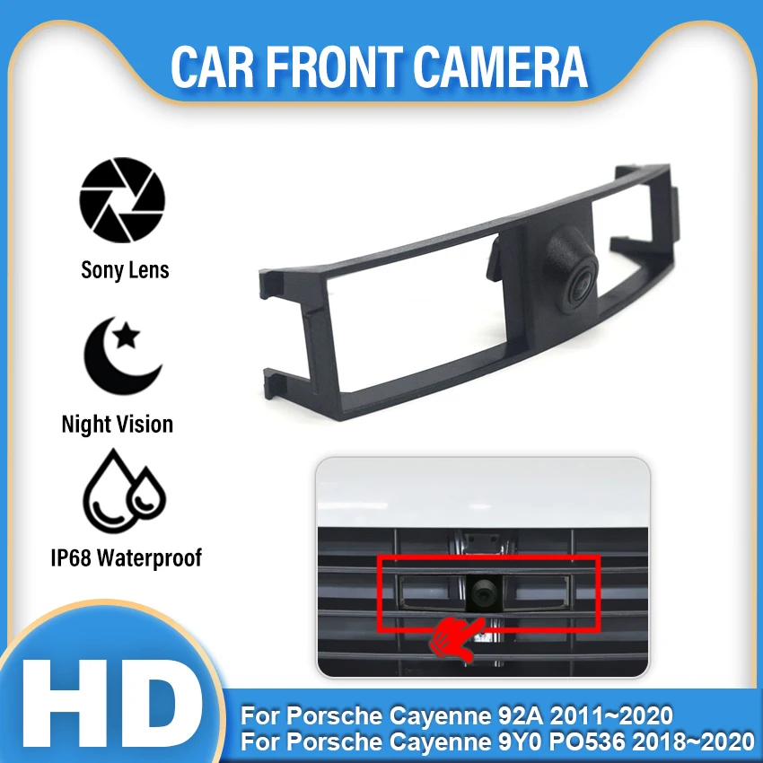 

HD 1080P Φ для Porsche Cayenne 92A 2011 ~ 2014 2015 2016 2017 2018 9Y0 PO536 2018 2019 ночное видение 140 °