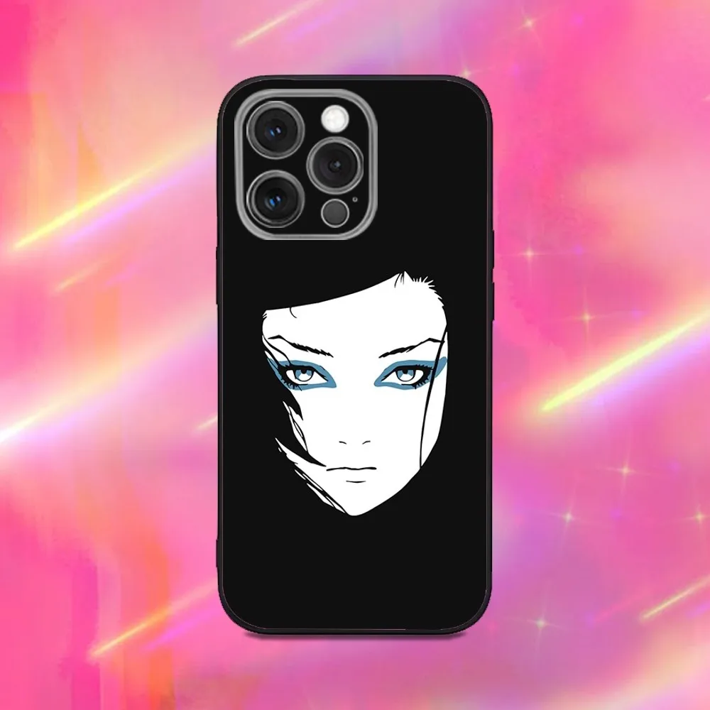 Чехол для телефона с изображением аниме E-ergo P-Proxy iPhone 16 15 14 13 12 11 Pro Max Plus X XS XR SE 8 7 Mini